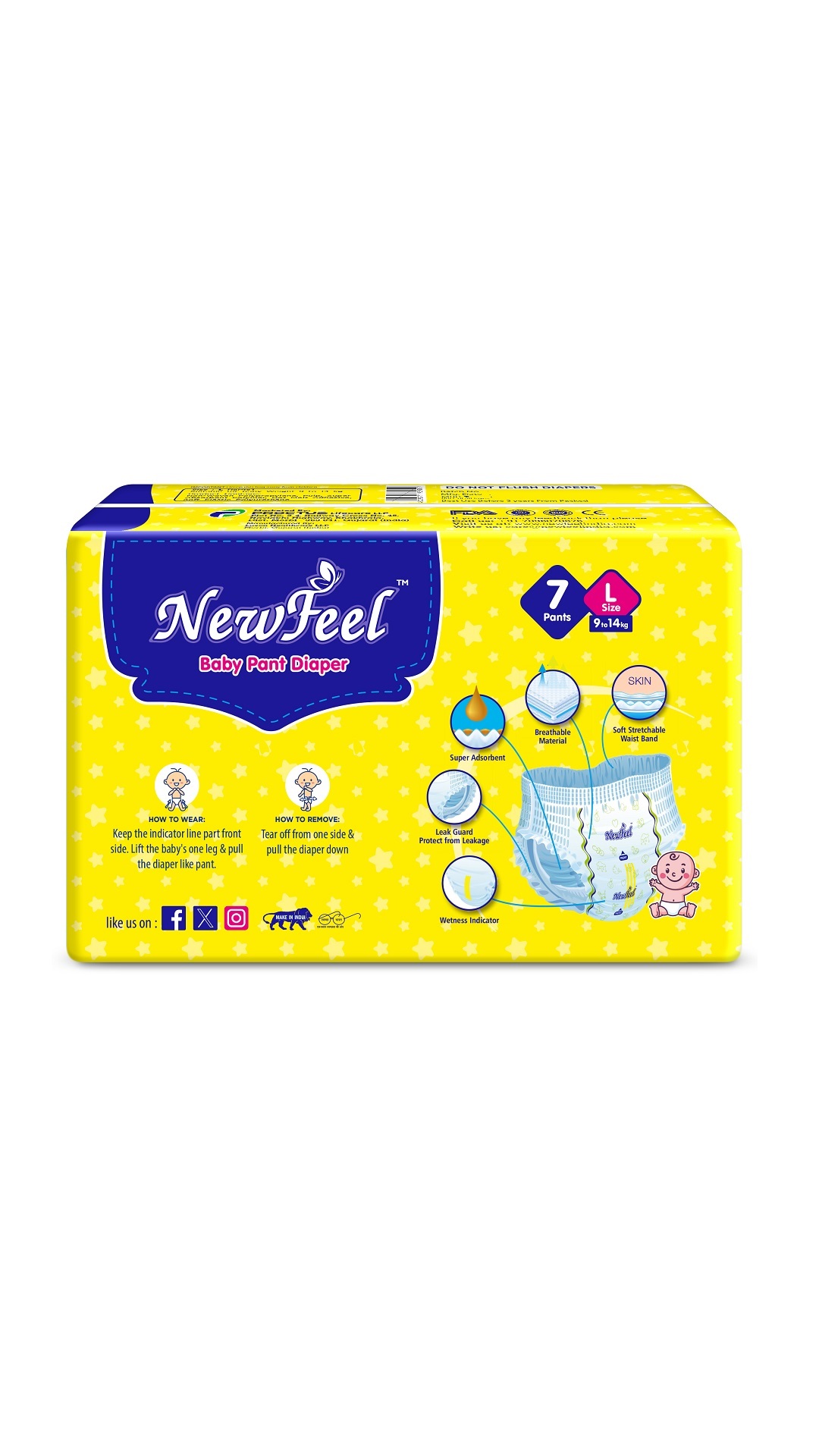 Newfeel_Diaper_L_Rs_99_C