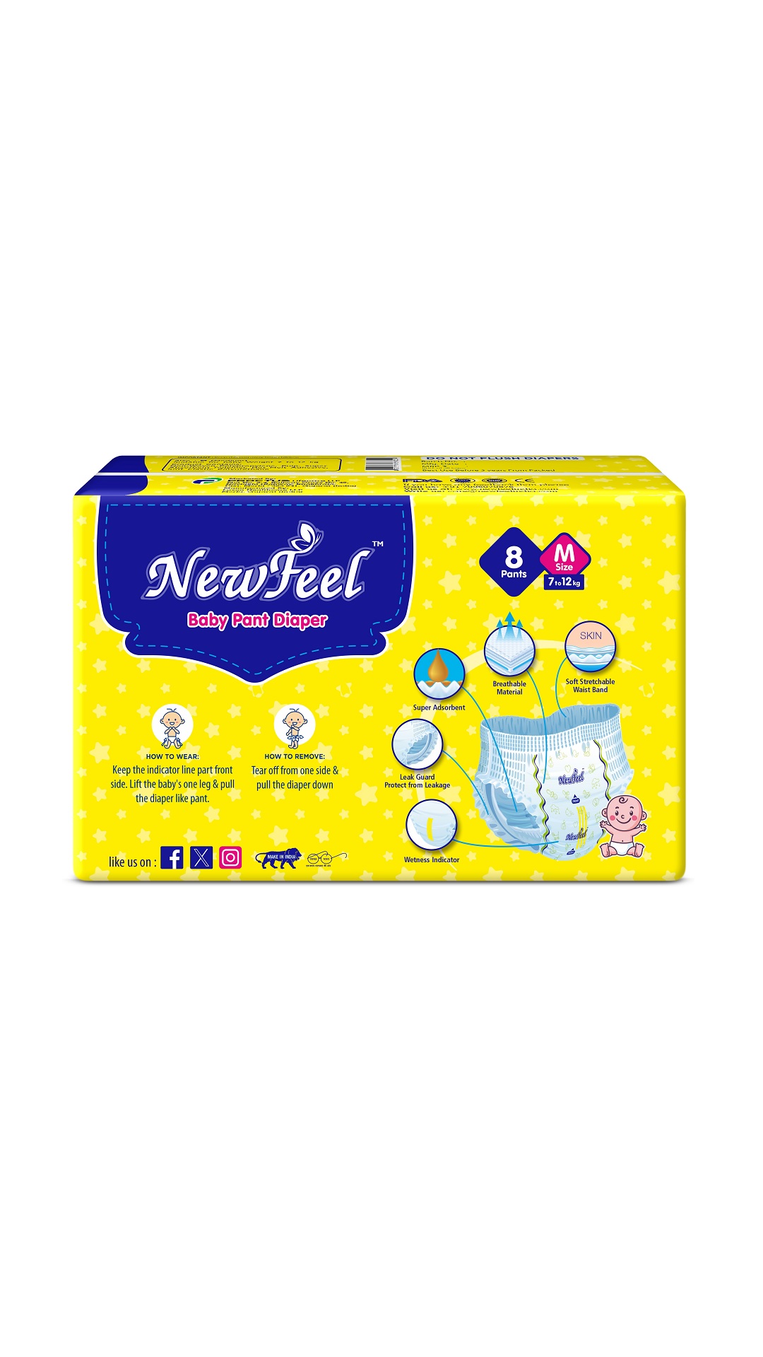 Newfeel_Diaper_M_Rs_99_B - Copy