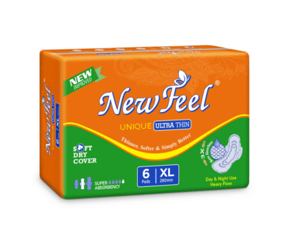 NewFeel Unique Ultra Thin (6 Pads, XL 280mm)