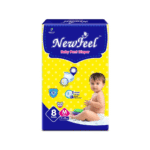 NewFeel Baby Diaper Medium Size – 8 Count
