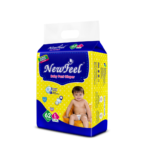 NewFeel Baby Diaper Large Size- 62 Count - Image 2