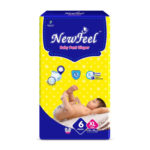 NewFeel Baby Diaper Extra Large Size – 6 Count