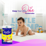 NewFeel Baby Diaper Extra Large Size- 56 Count - Image 4