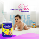 NewFeel Baby Diaper Large Size- 62 Count - Image 4