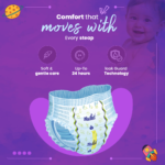 NewFeel Baby Diaper Large Size - 7 Count - Image 5