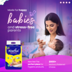 NewFeel Baby Diaper Extra Large Size- 56 Count - Image 6